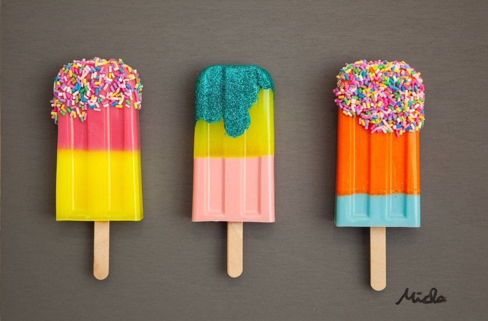 Pop Art, Street Art, Gemälde, popsicle, Unikat Kaufen auf Ricardo