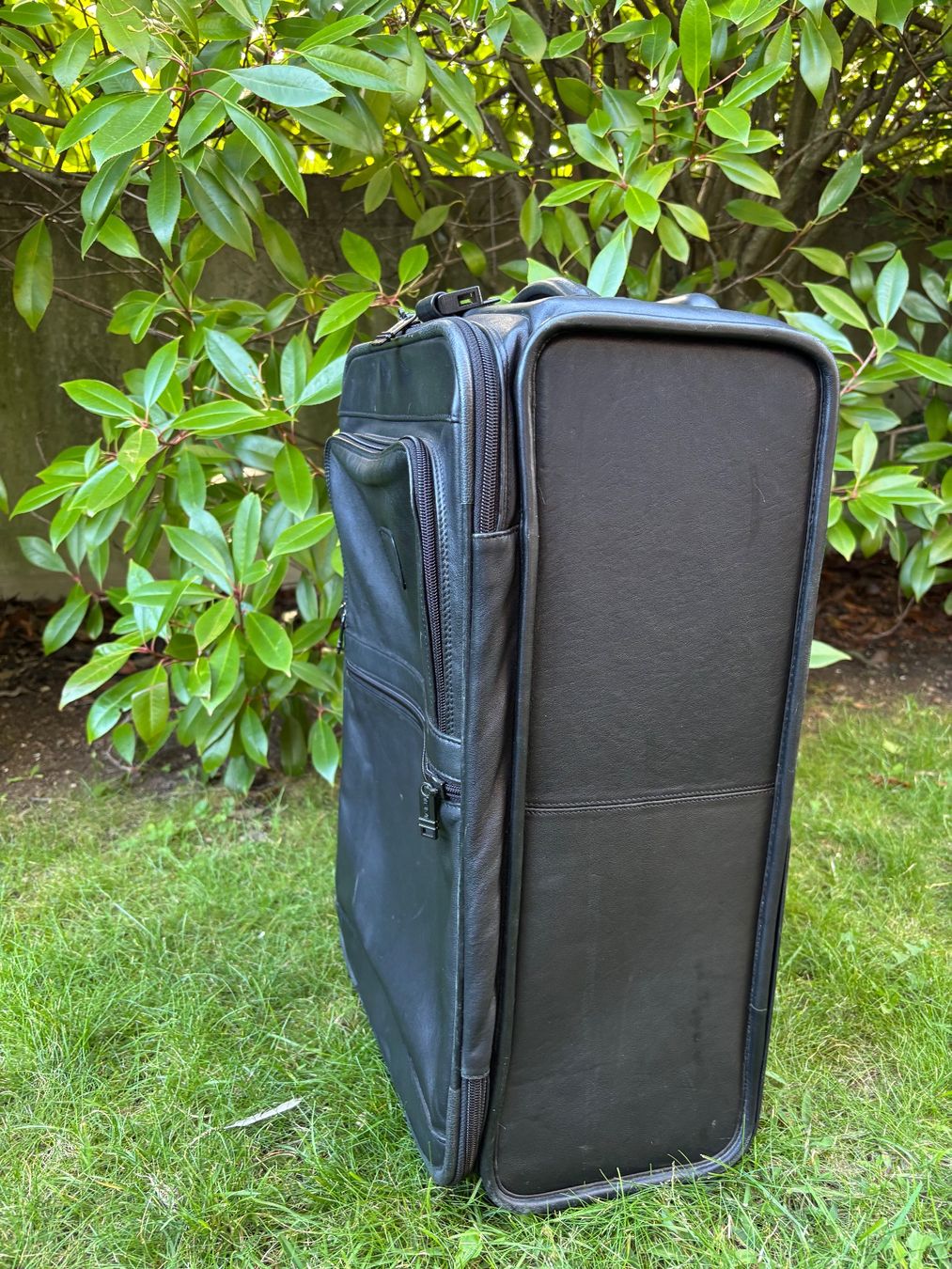 Tumi Valigie: TUMI Trolley Handgepäck, Leder, schwarz – Usato da Küsnacht ZH venduto da MaBaCa 2