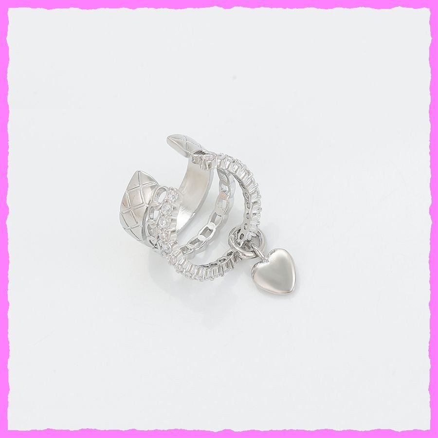 Orecchini pendenti & Orecchini a lobo: Bezaubernde Earcuffs mit Zirkonia – Nuovo e nell'imballaggio originale da Oberglatt ZH venduto da Diamond-Girl 6