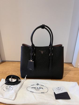 Prada saffiano cuir shopping bag (2015) Prada Handtasche