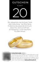 Rhomberg Gutschein CHF 20.- für Schmuck ab CHF 100.-