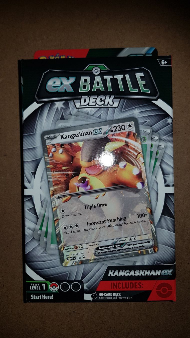 Pokémon Sammelbilder & Trading cards: Pokémon Kangaskhan ex Battle Deck (EN) – Neu und originalverpackt aus Kreuzlingen von Silva_Ludus