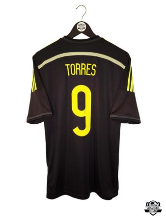TORRES #9 Original Spain 2013-15 Away Trikot