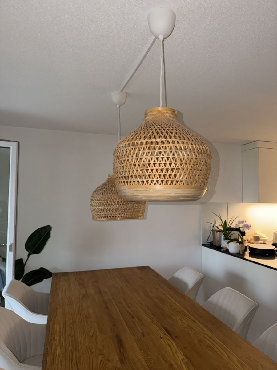 Ikea Lampes: Hängeleichte Bambus – D'occasion à Dällikon par DianaC07 4