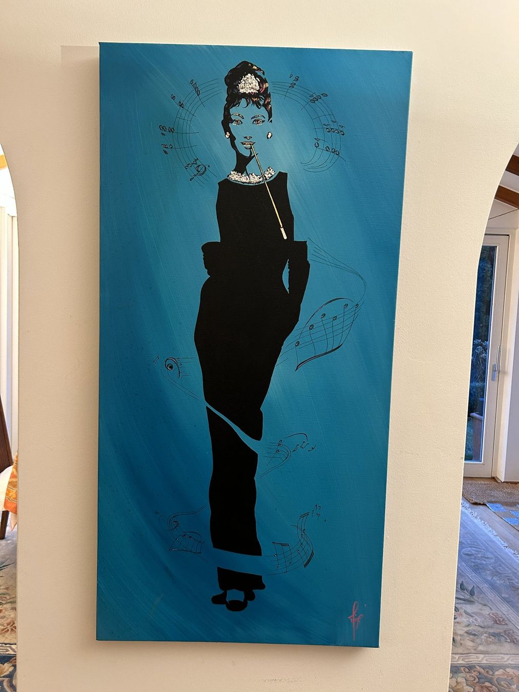 Dipinti: Mimi Stuart Gemälde signiert "Breakfast at Tiffany's" – Nuovo (secondo la descrizione) da Zollikon venduto da est_rkg7