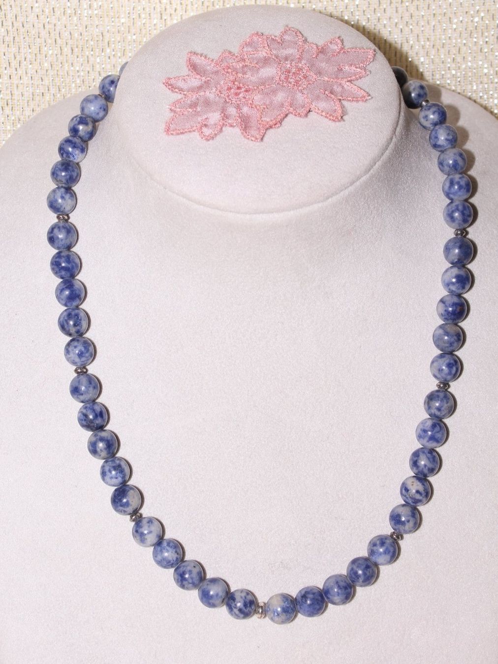 Catenine: Halbedelsteinkette Sodalith – Nuovo e nell'imballaggio originale da Kriens venduto da Wolly85