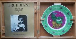 Künstler. Keramikteller, TRUBBIANI, V. ( 1937) Motiv FROSCH