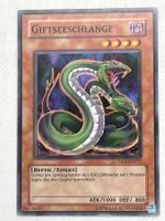 Yu-Gi-Oh! Karte: Giftseeschlange - Selten! Top Zustand