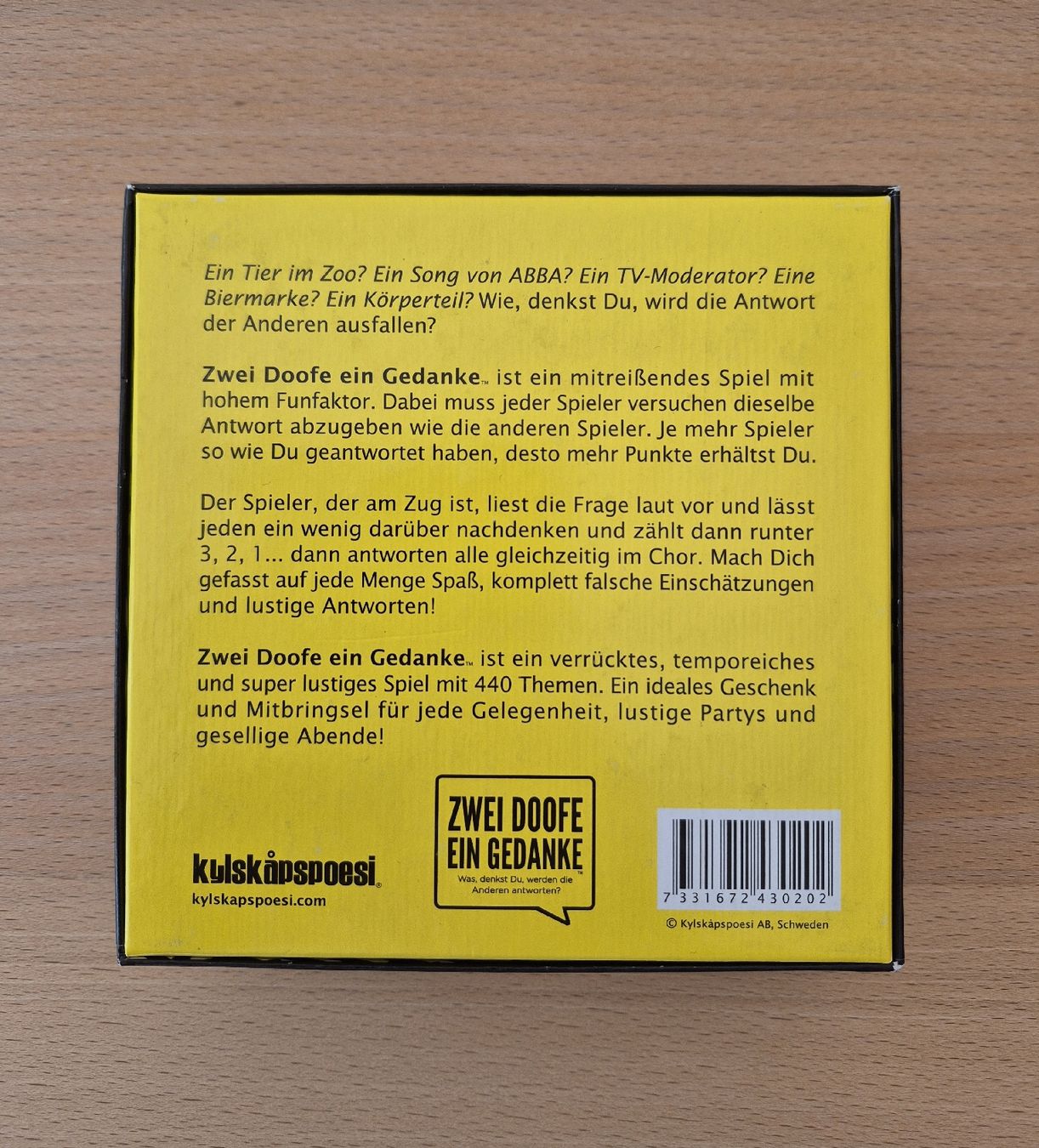 Giochi: Zwei Doofe, ein Gedanke - Lustiges Gesellschaftsspiel – Nuovo (secondo la descrizione) da Volketswil venduto da SwissAir86 2