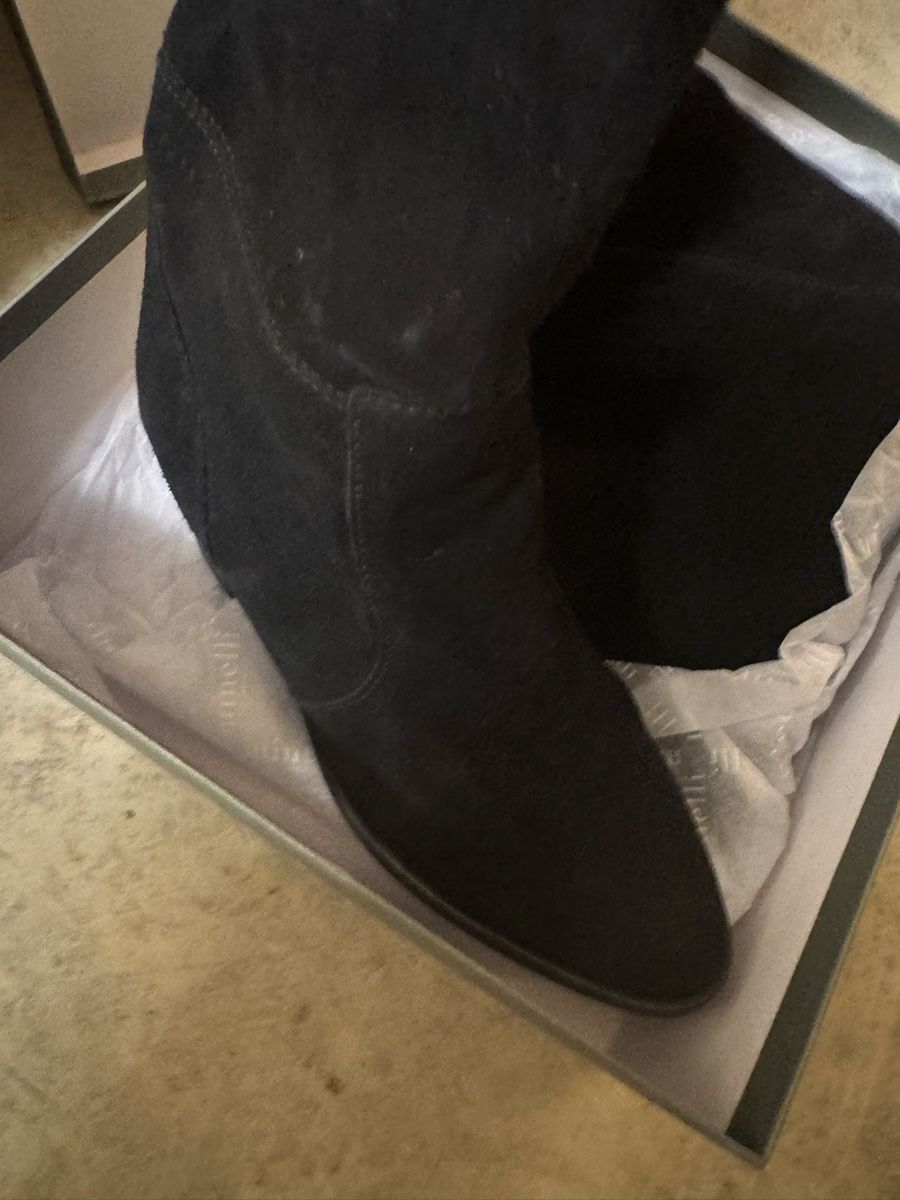 Esprit Damenschuhe: Bottes en suède noir pointures 39 ESPRIT – Neu (gemäss Beschreibung) aus Meyrin von mai_pl7s 2