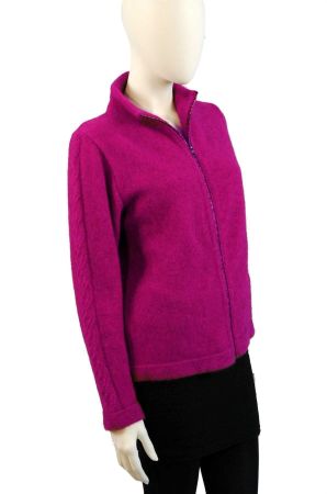 Possum Damen Strickjacke XL fuchsia