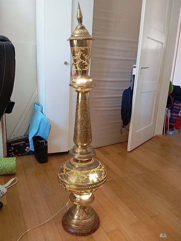 Lampade: Marokko Ständerlampe ca 130 cm – Usato da Basel venduto da Petergunn
