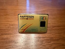 Pin Anstecknadel Raiffeisen Bank Karte gebraucht
