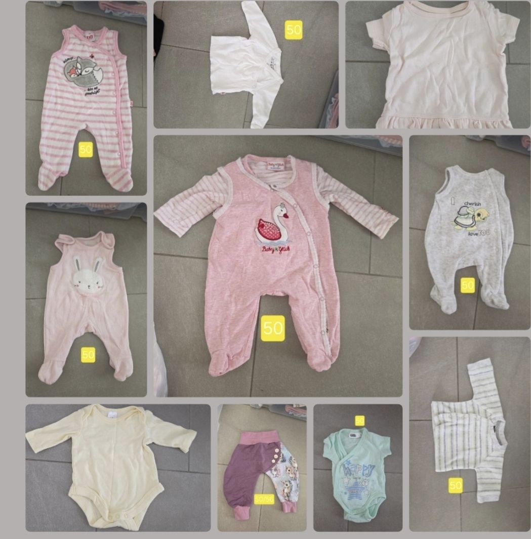 Lotti & Set di vestiti: 50/56 Babypacket Mädchen – Usato da Fislisbach venduto da Andreafa