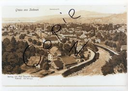Gruss aus Siebnen - (Litho-Ansicht um 1900)