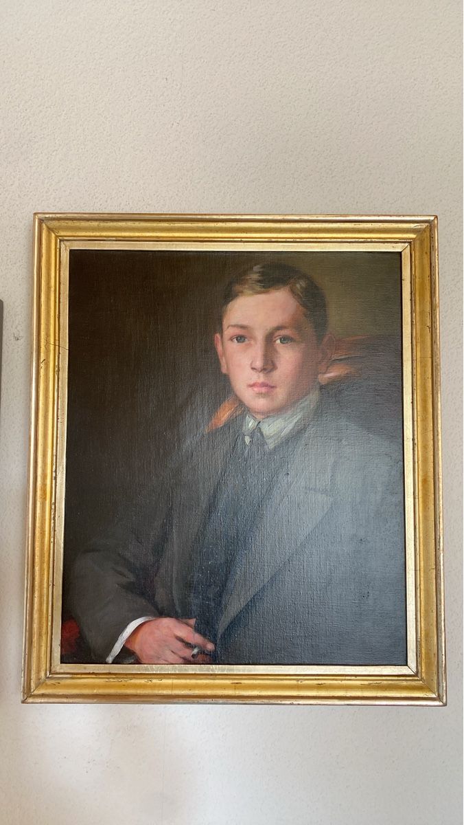 Dipinti: Knabenportrait Max Schultze Strahler Bern – Usato da Burgdorf venduto da gre_2ftz