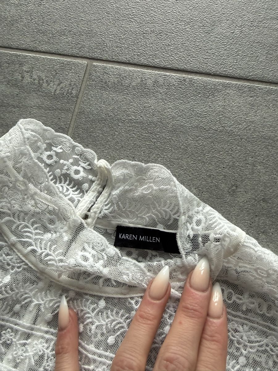 Karen Millen Camicette: KAREN MILLEN Spitzenbluse – Nuovo (secondo la descrizione) da Buchs ZH venduto da KittyInStyle 2