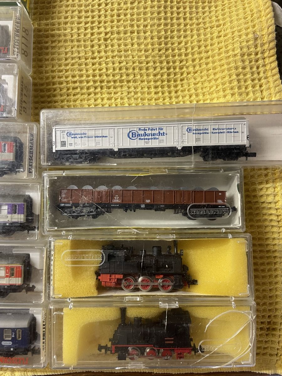 Fleischmann Modelleisenbahnen: Modelleisenbahn Fleischmann div. Lokomotiven/Zugwaggons – Gebraucht aus Staldenried von abrigger 3