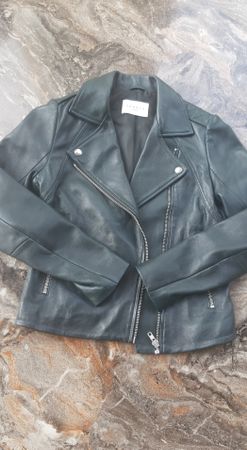 Designerstück! SANDRO PARIS - LEDER Jacke Gr.S NEU !