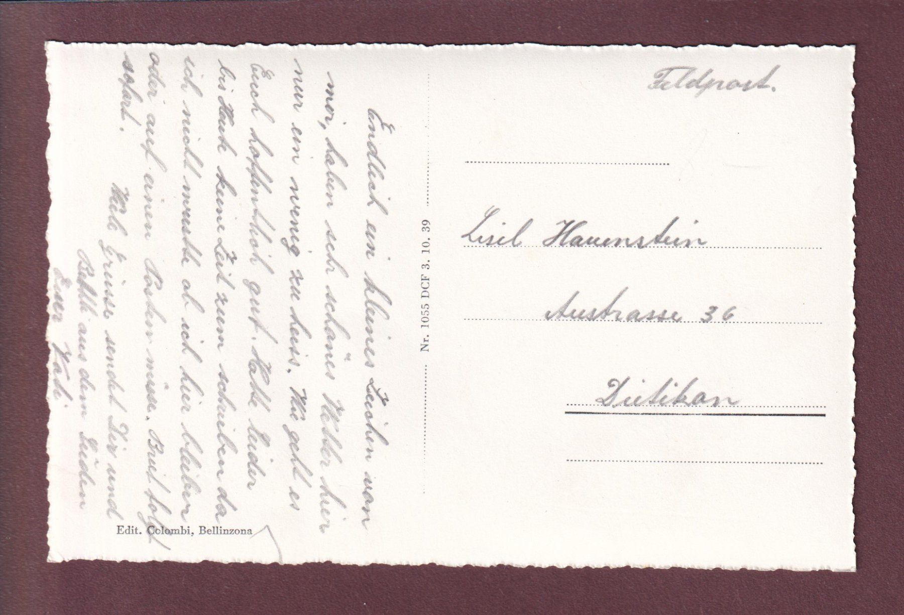 Cartoline postali: BELLINZONA - Castello Svitto e Murata – Usato da Pully venduto da nicecards 1