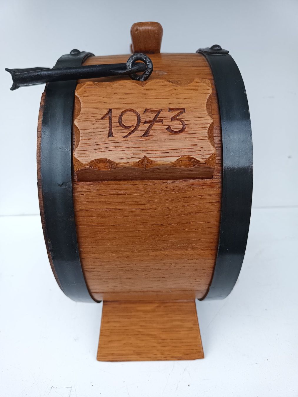 Accessori: Holzfass Schnapsfass Weidmanndspech Jäger – Usato da Oberegg venduto da A-Z.Handel.Loehrer 4