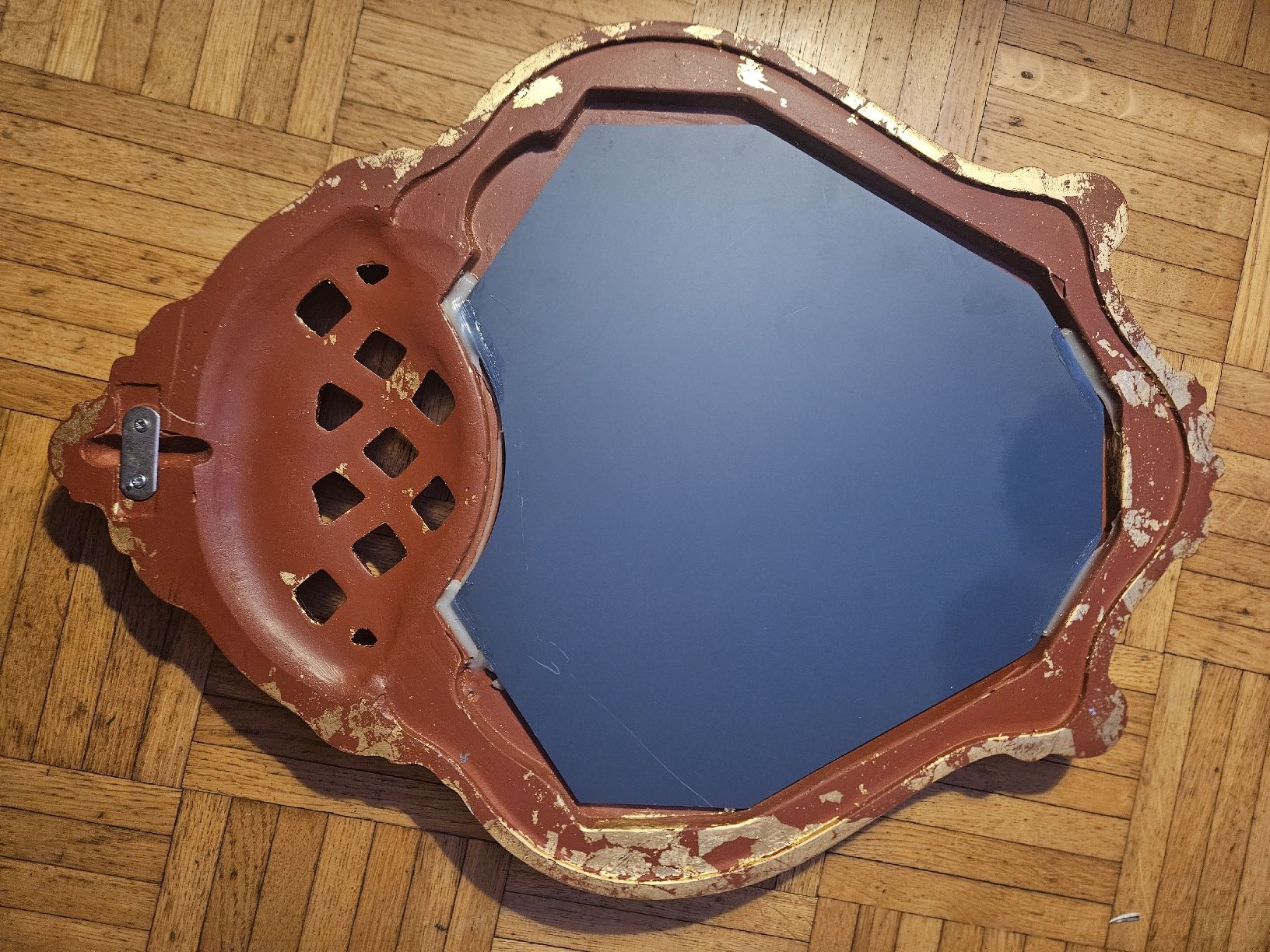 Miroirs: Vintage Golden Spiegel – D'occasion à Rickenbach b. Wil par pookie 4