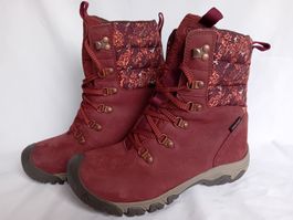 Keen Greta Winterstiefel Gr.37,5 Wasserdicht Weinrot Neu