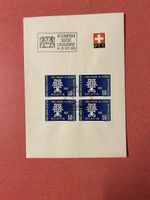 Schweiz Briefmarken 1960 Comptoir Suisse Viererblock