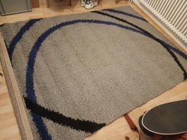 flauschiger, gut gepflegter und frisch gereinigter Teppich