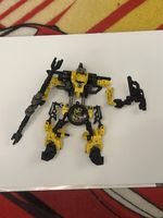Lego Bionicle Throwbot Figur gelb schwarz guter Zustand