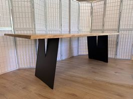 Esstisch von Wimmer ZWEIGL Z20 Asteiche bianco 110 x 240 cm