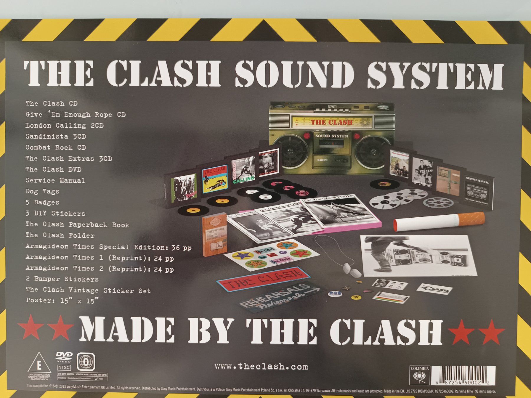 CDs: THE CLASH - SOUND SYSTEM - komplett – Gebraucht aus Mels von akaBella 1