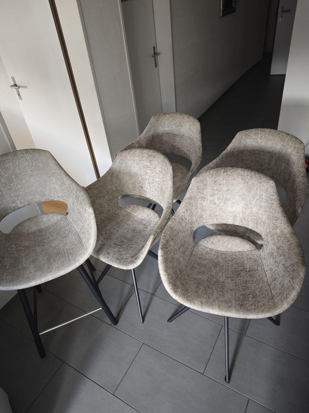 Sedie: Stuhlset 4+1Barhocker stühl – Usato da Chur venduto da Edina1994 1