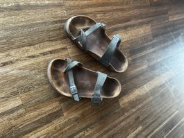Birkenstock Sandalen Herre dunkelgrau Grösse 44 guter Zus...