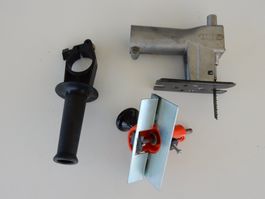 Stichsäge- und Fräsvorsatz zu Bohrmaschine