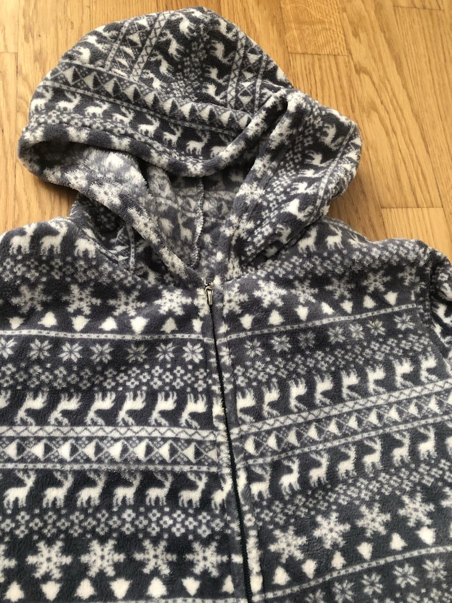 Negligees & Pigiami: Fleece-Pyjama mit Weihnachtsmotiv, Gr. 46-48 – Usato da Zürich venduto da vadimi 3
