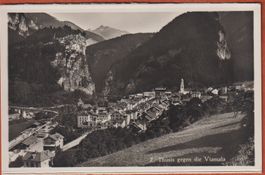 Thusis  GR   -   alte Ansichtskarte Nr. 7 um 1928