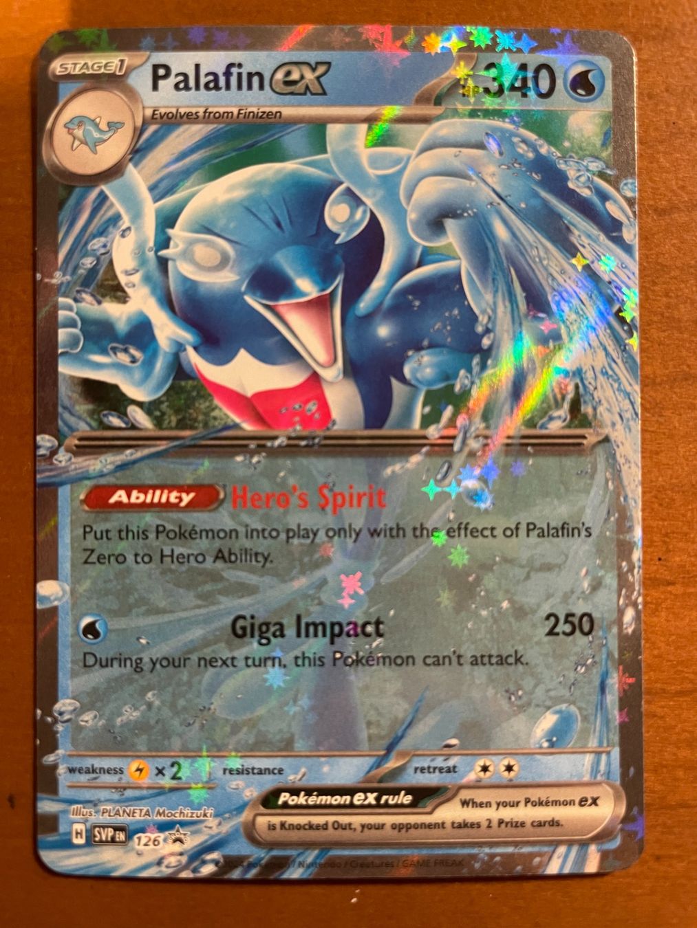 Pokémon Carte collezionabili: Pokemon Palafin eX (Versand gratis) – Nuovo (secondo la descrizione) da Chur venduto da Angerson