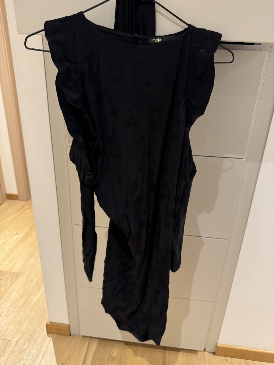 Maje Vestiti: Robe Maje noire à volants taille 2 – Nuovo (secondo la descrizione) da Vandoeuvres venduto da Zoccoli11 5