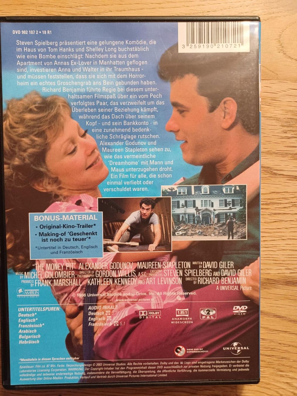 Geschenkt ist noch zu teuer! Kultfilm mit Tom Hanks (Gebraucht) in