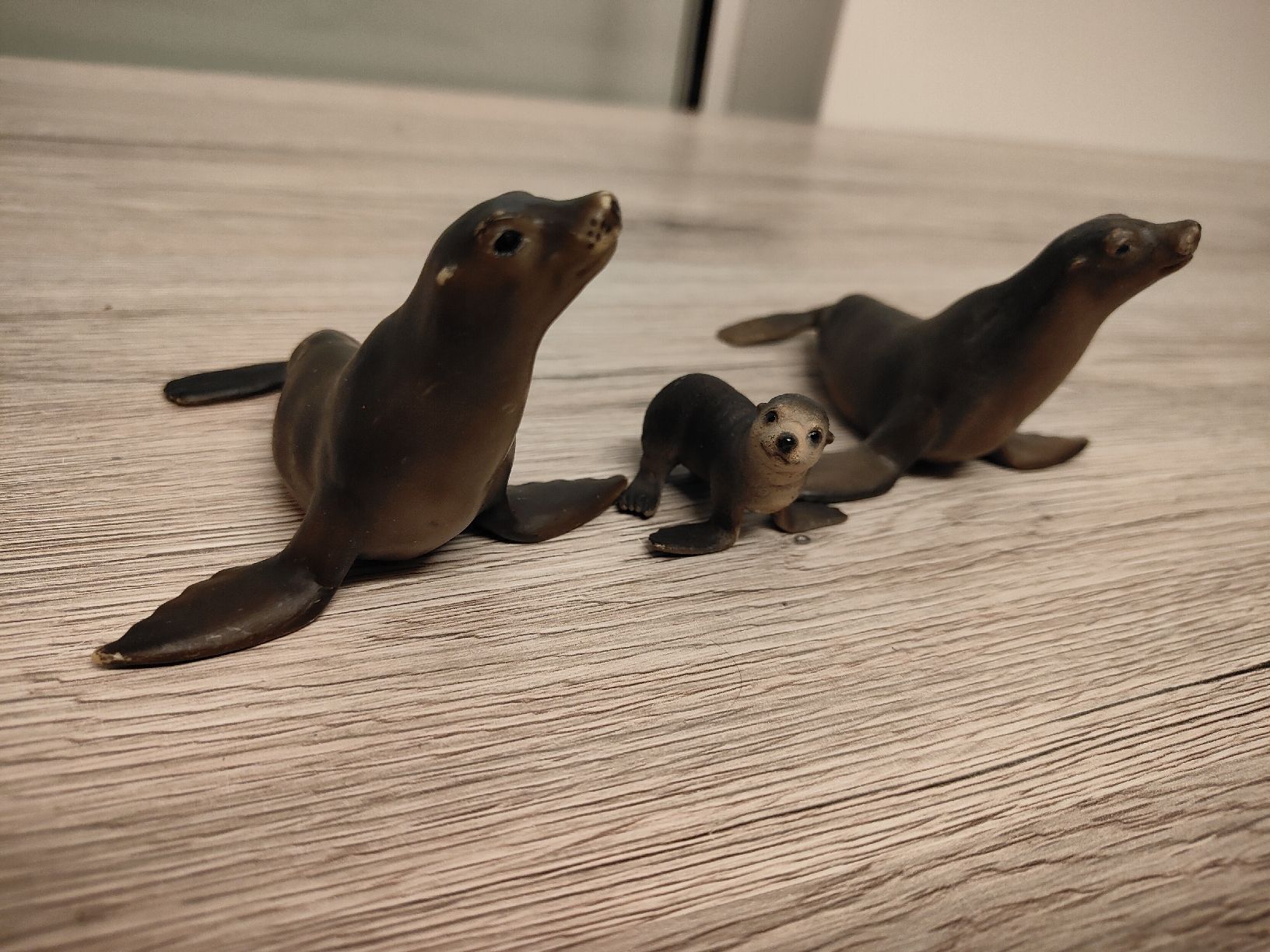 Schleich Statuette: Schleich Seelöwe Meerestiere Familie – Usato da Thalwil venduto da FigurenFreunde 2
