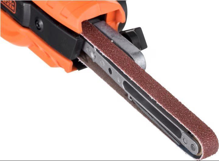 Smerigliatrici & Lucidatrici: Bandschleifer Black+Decker KA900E elektrisch orange – Usato da Kradolf venduto da Maybe10 1