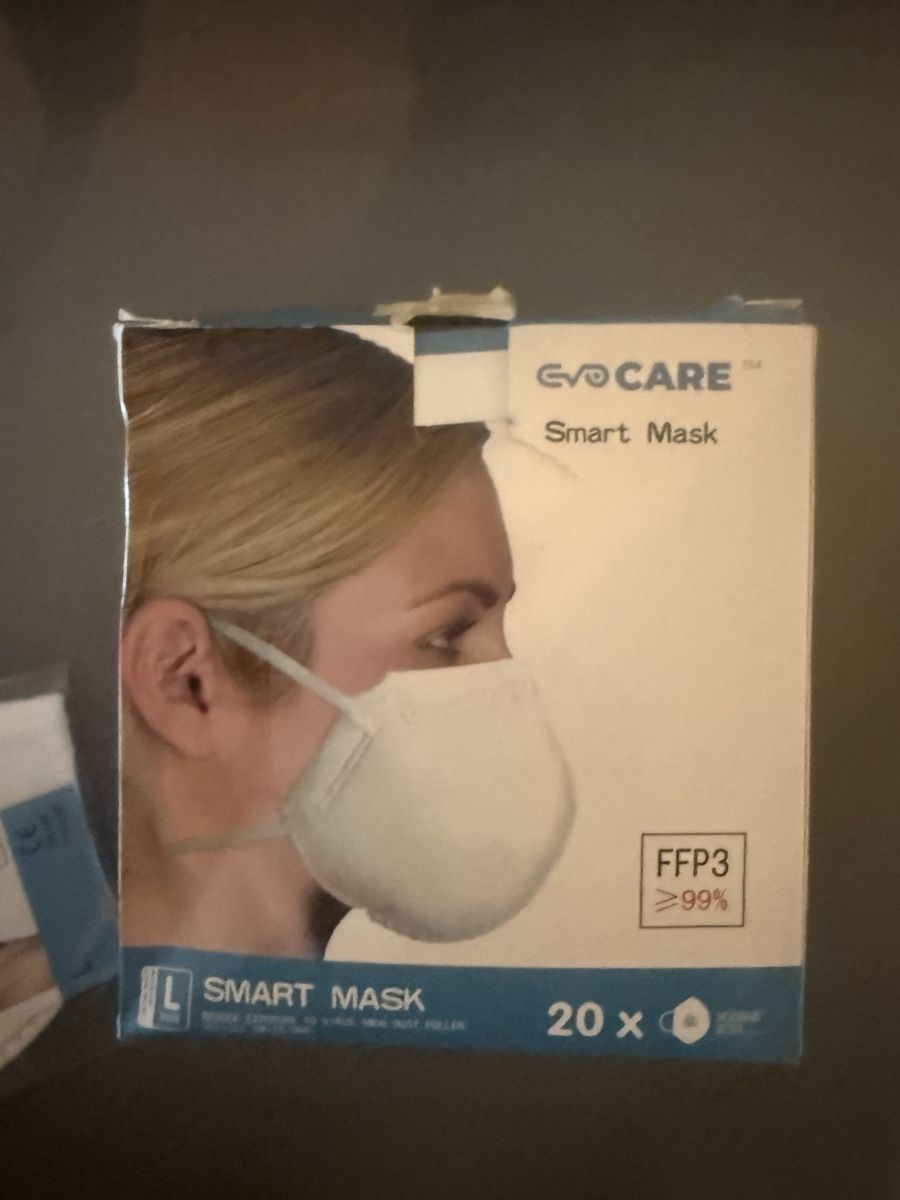 Protezione per viso e udito: EVOCare FFP3 Masken 20 Stück – Nuovo e nell'imballaggio originale da Embrach venduto da Tom1717 1