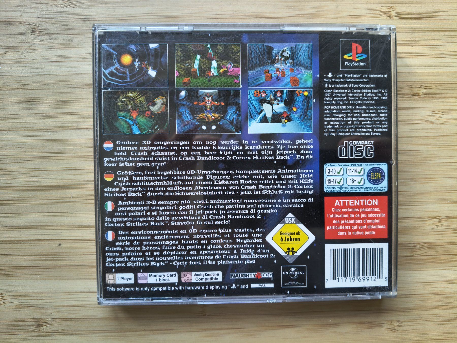 Giochi: Crash Bandicoot 2: Cortex Strikes Back (PS 1) – Usato da Riedholz venduto da ste_96cd 1