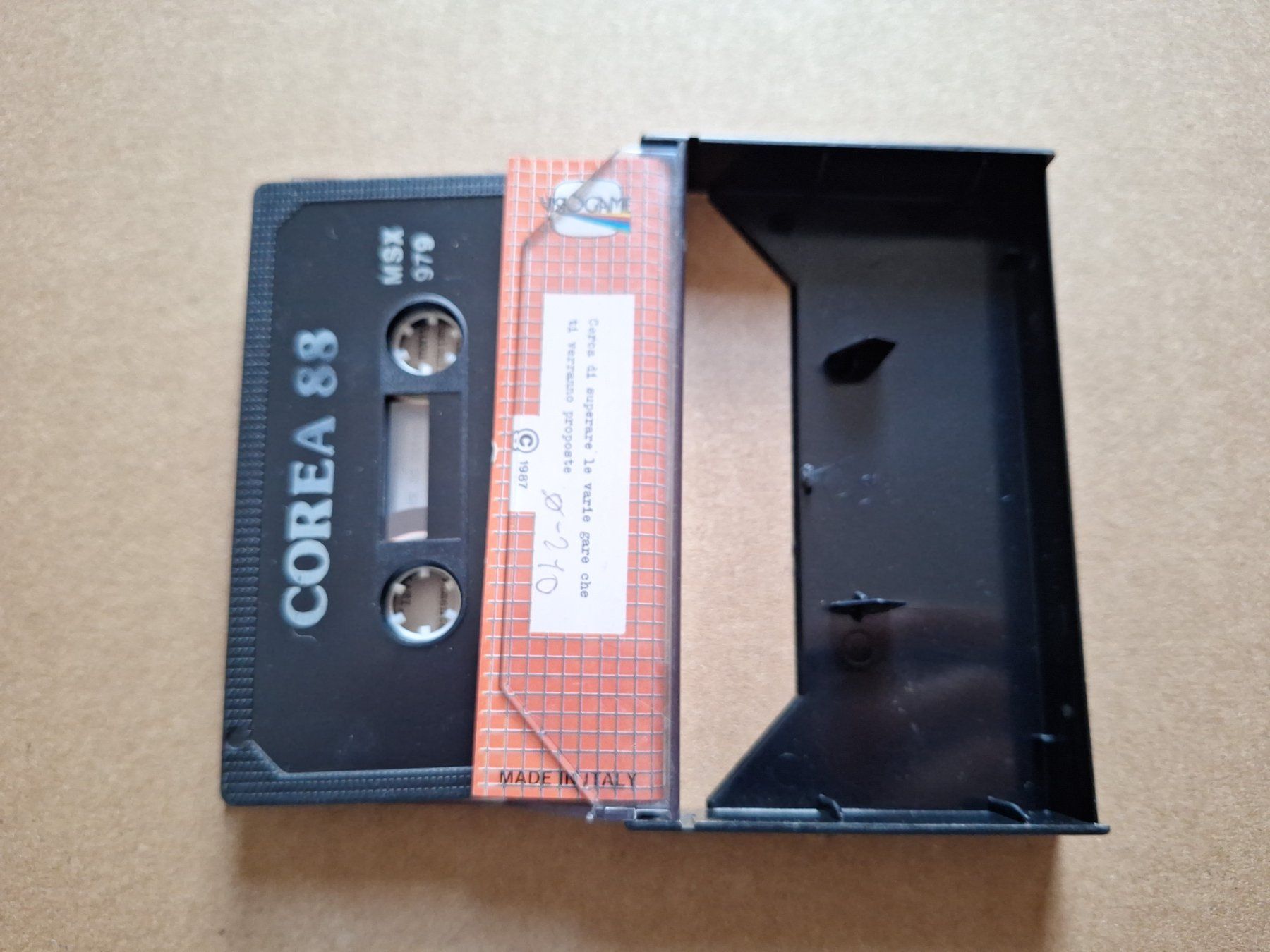 Giochi: Corea 88 - MSX Game Kassette - VISIOGAME – Usato da Altstätten SG venduto da GGsGameshop 2