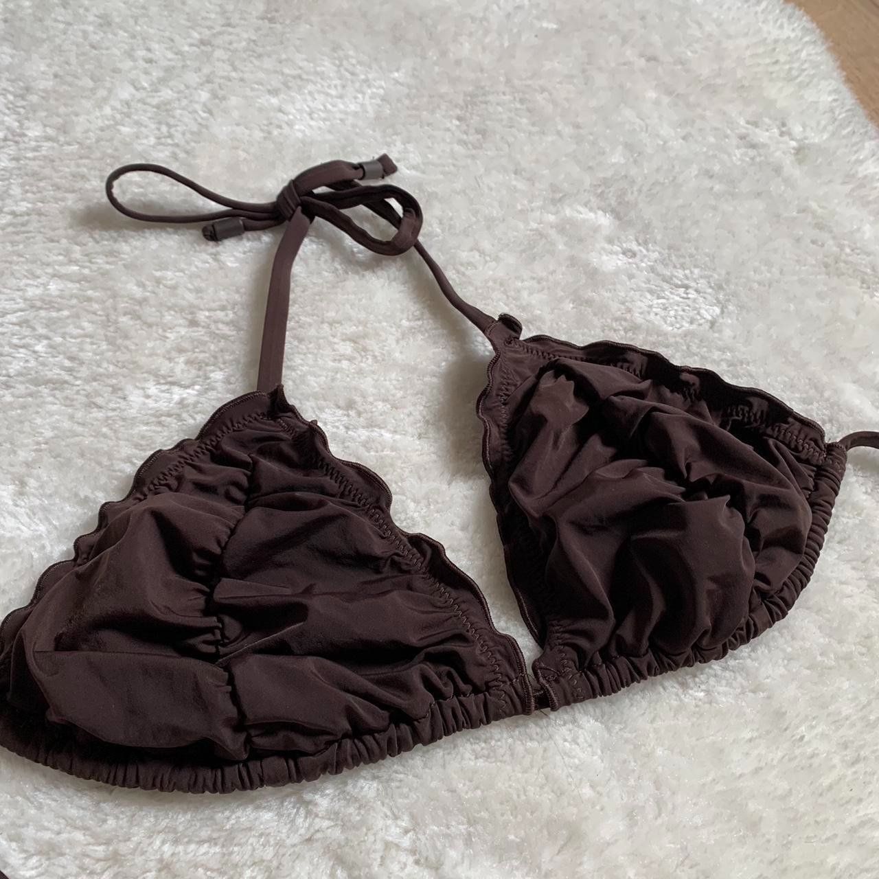 Calzedonia Costumi da bagno & Bikini: Neuer brauner Triangel-Bikini, Grösse M – Nuovo (secondo la descrizione) da Richterswil venduto da sop_zwd9 1