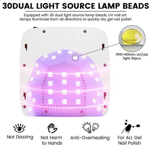 Lampade: Pro LED-Nagellampe – Nuovo e nell'imballaggio originale da Geneve venduto da Titi2008 4