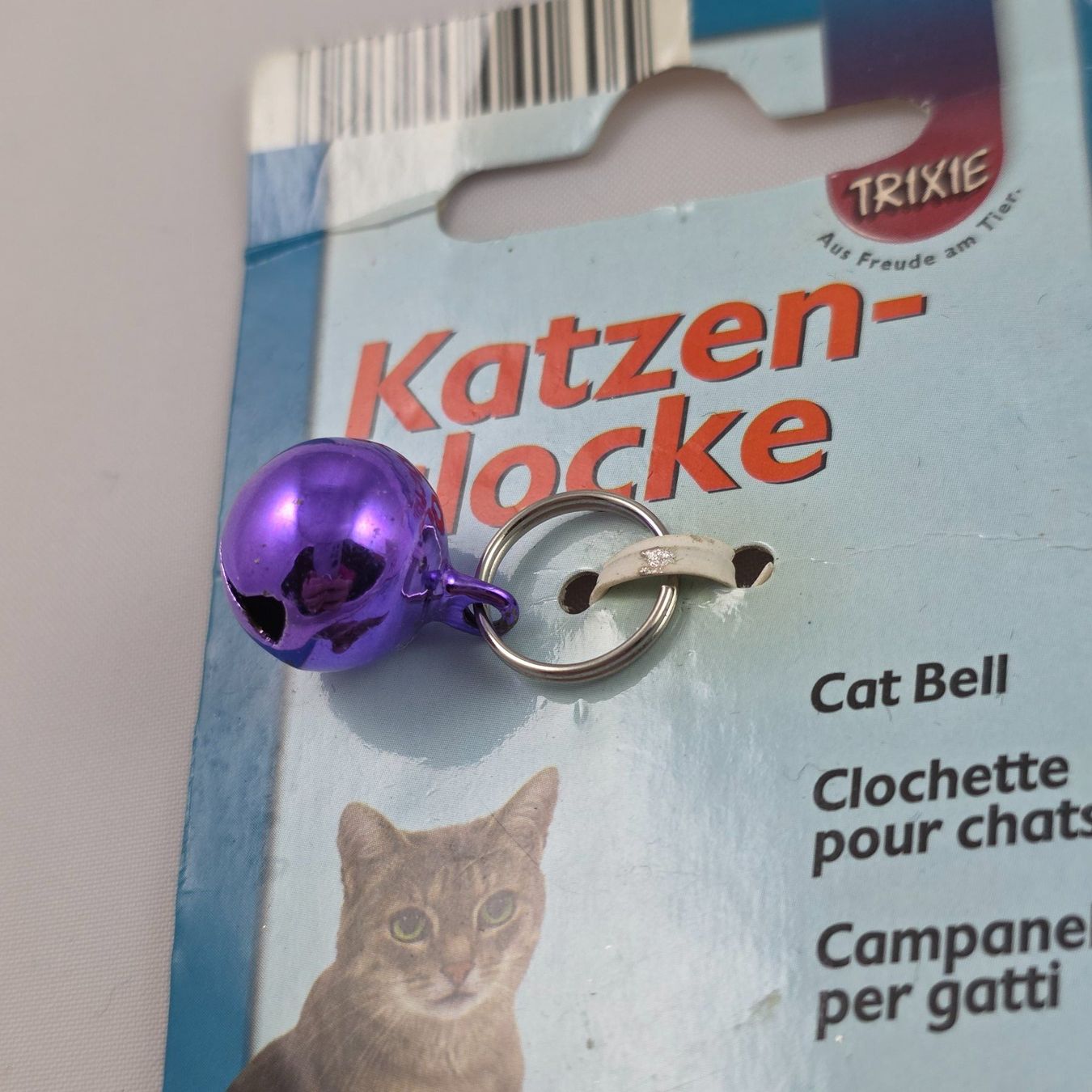 Campanacci mucche: Lila Katzenglocke neu  666 – Nuovo e nell'imballaggio originale da Wald ZH venduto da Martin79 1