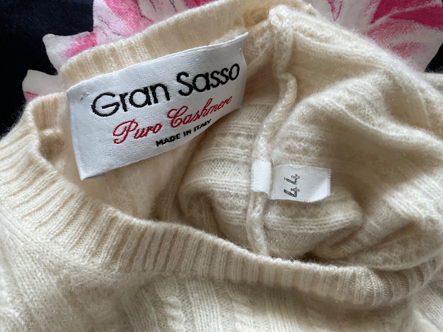 Pullover & Sweatshirts: Gran Sasso 100% Kaschmir Pullover Gr S/M it 44 ecrue – Gebraucht aus Urdorf von alda02 8