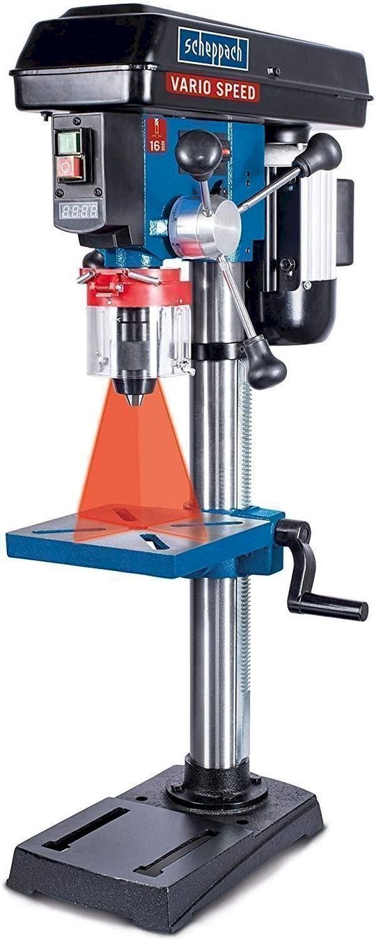Trapani: Scheppach DP19Vario Säulenbohrmaschine – Nuovo e nell'imballaggio originale da Bottighofen venduto da zaap